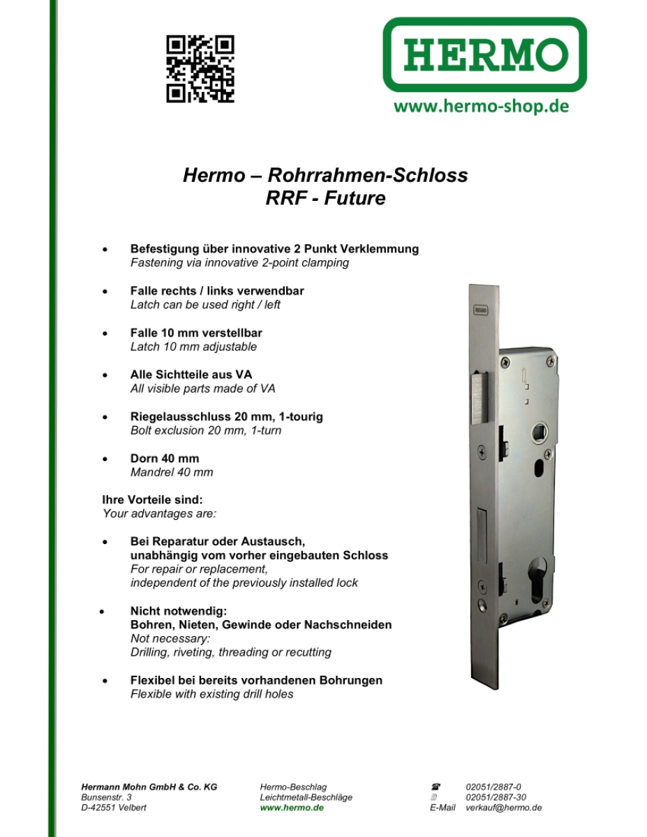 Hermo Insert lock RRF - Future